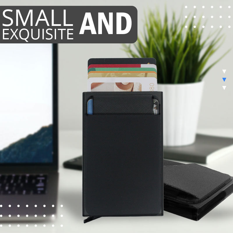 RFID Metal Smart Wallet Card Holder