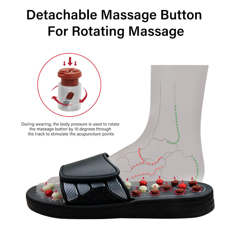 Acupressure Foot Relaxer Massager Slipper-T2S