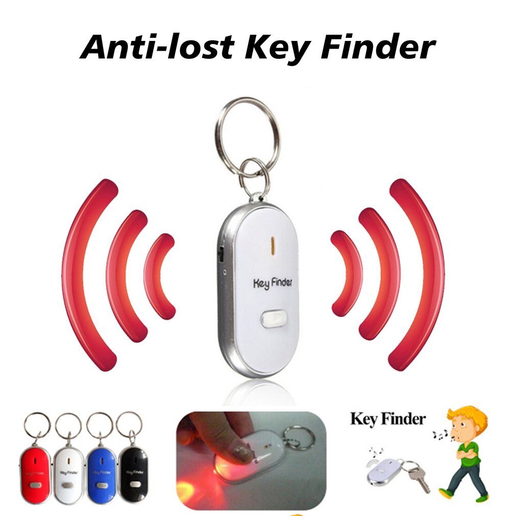 Whistle Key Finder Keychain