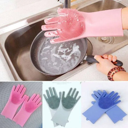 Silicon Dishwashing Gloves